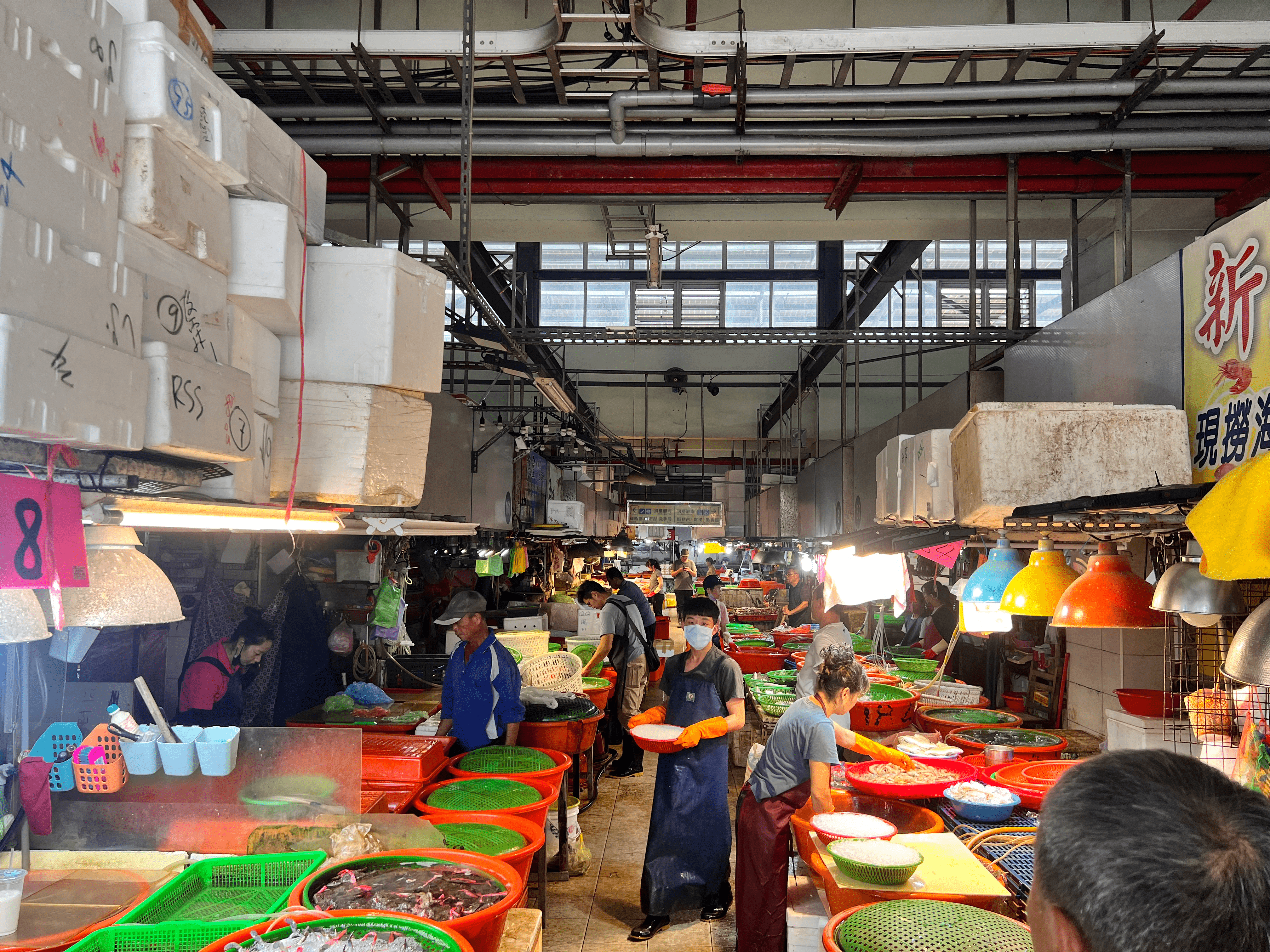 阿慶鮮魚湯每日從鹽埔漁港挑選最新鮮的東港海鮮