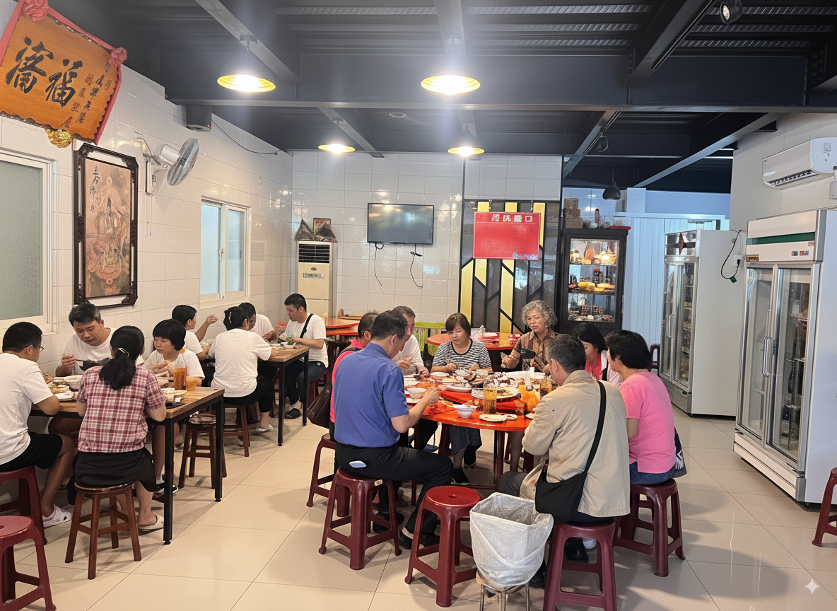 用餐環境與人潮